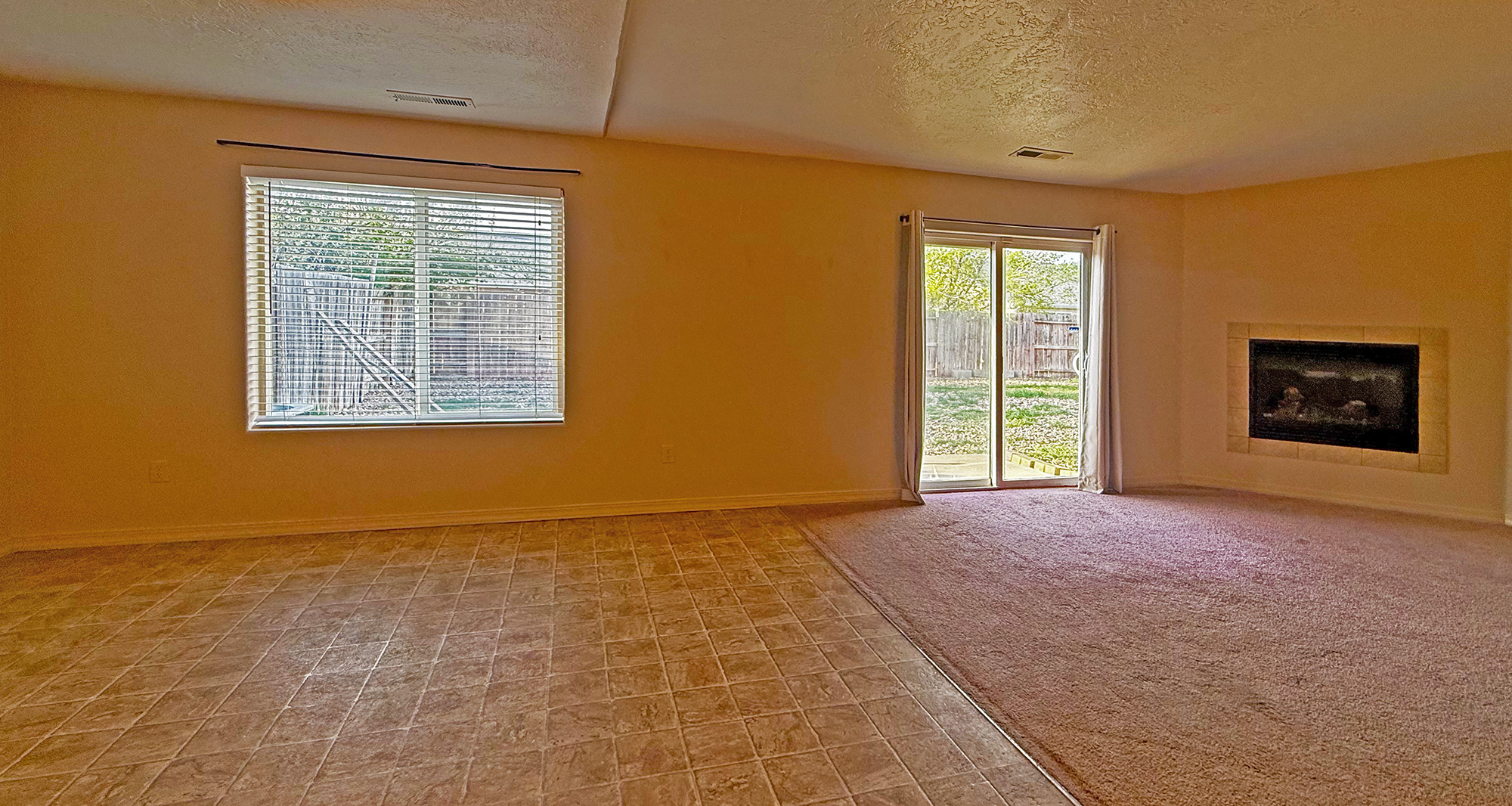 View of Great Room from kitchen